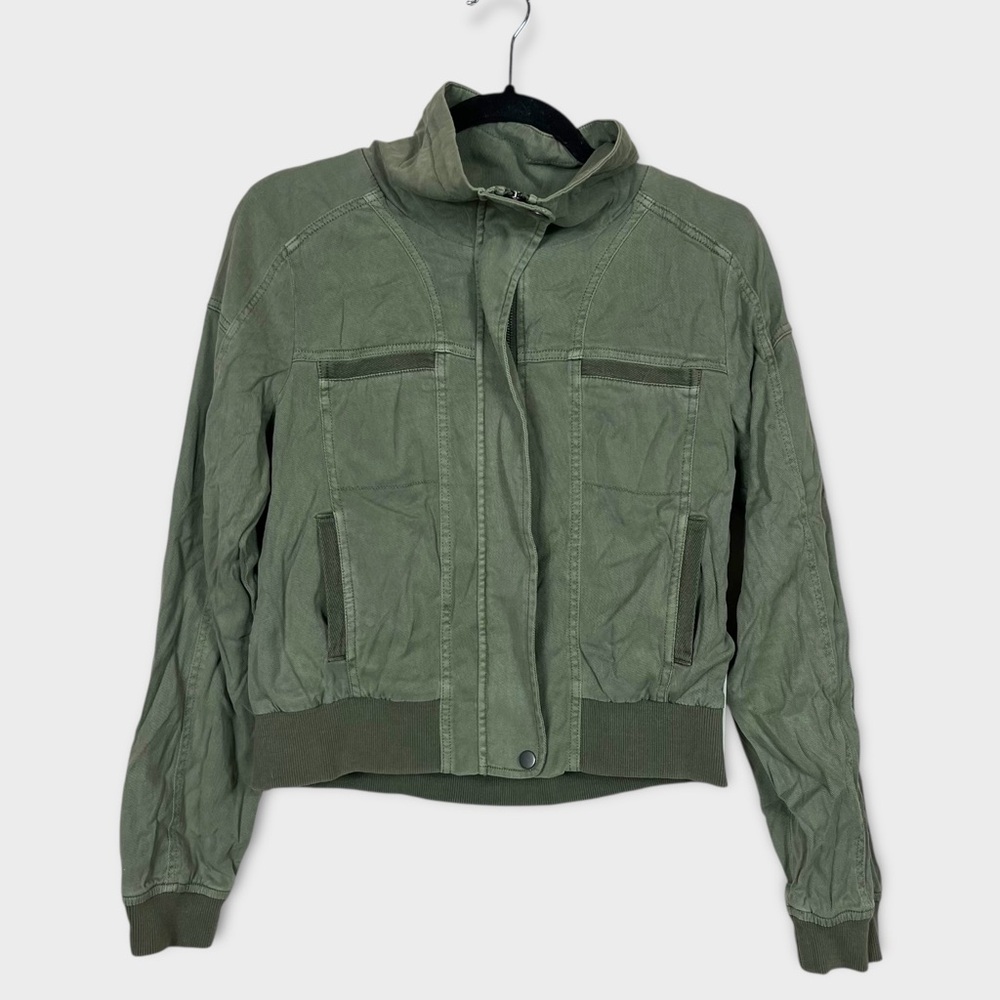 Marrakech Morrison bomber jacket small preppy neutral minimalist grunge boho